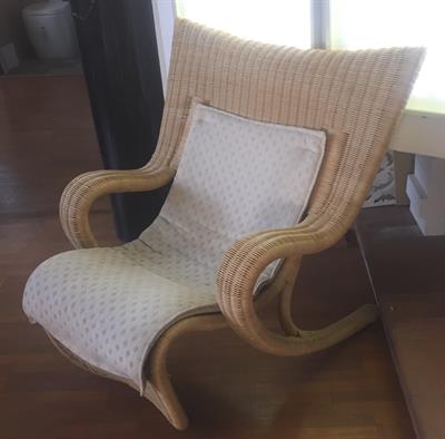 Poltrona di design in midollino - Foto 3