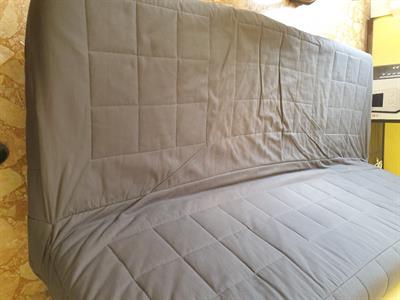 Divano letto matrimoniale rete in doghe