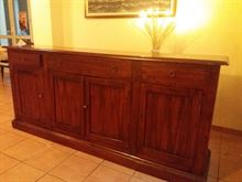 CREDENZA ARTE POVERA LEGNO