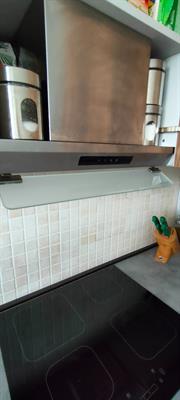 Cucina Moderna Grigio Opaco/Noce America Kali