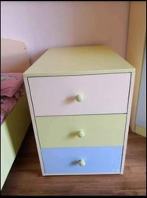 Cameretta Mibb con lettino trasformabile, ottimo stato - Foto 3