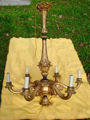 Lampadario antico primi 900