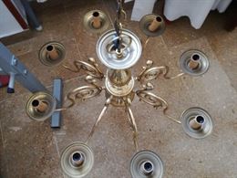 Foto 5 LAMPADARIO OTTONE