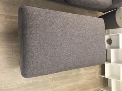 Divano letto + pouff, come nuovo - Foto 2