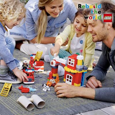 LEGO DUPLO CASERMA DEI POMPIERI AUTOPOMPA - Foto 3