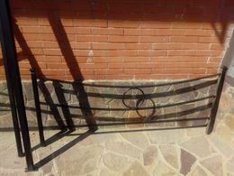 Letto in ferro battuto