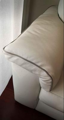 Divano in pelle bianco - Foto 2