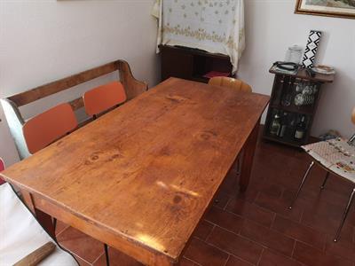 Tavolo rettangolare in ciliegio massello