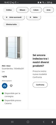 Armadio ante scorrevoli