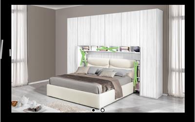 Camera ponte +arm. 2 ante+Letto cont. 1P1 /2