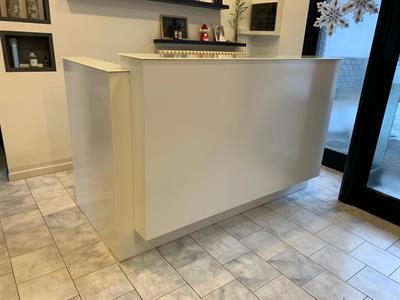 Mobile cassa, in legno massello - Anteprima 1