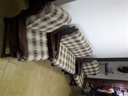 Foto 3 Divano in legno 2 posti + 2 poltrone