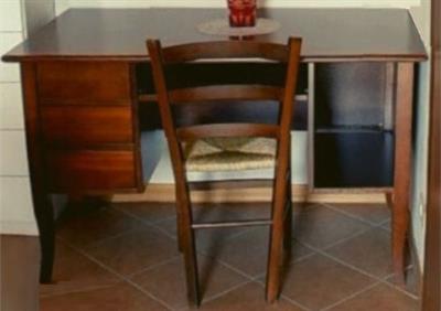 Scrivania arte povera, nuova