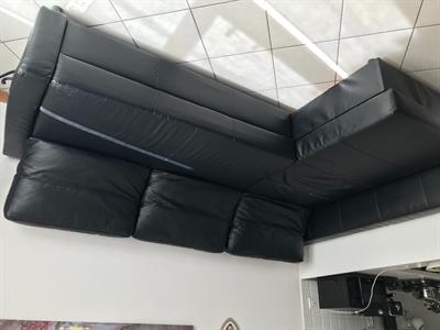 Divano letto matrimoniale eco-pelle - Anteprima 1