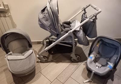 Set neonati trio passeggino box bilancia sacco