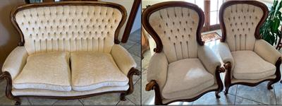 Divano + Poltrone stile
