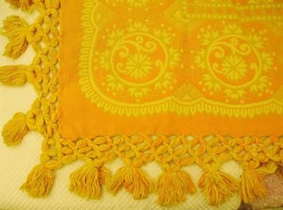 Coperta artigianale originale calabrese vintage, mai usata - Anteprima 4