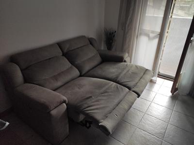 Divano DONDI SALOTTI due sedute relax elettriche