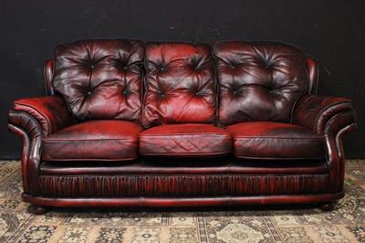 Divano Chesterfield bergere tre