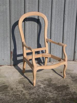 2 Poltrone in legno Faggio al fusto grezzo