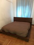 Letto matrimoniale wengè