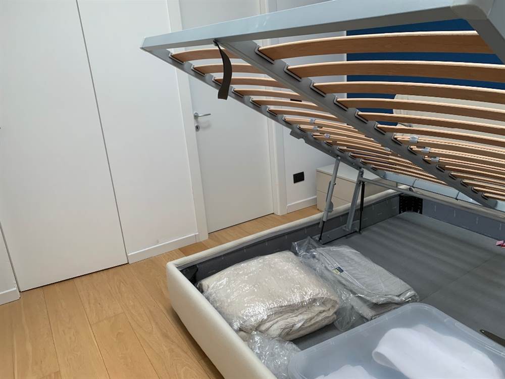 Foto 4Letto matrimoniale contenitore e materasso memory Dorelan, modello 101