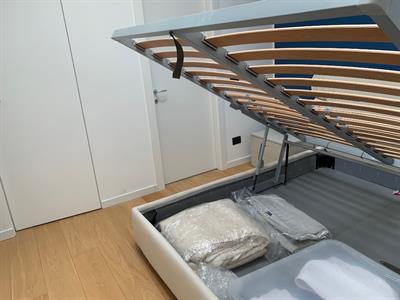 Letto matrimoniale contenitore e materasso memory Dorelan, modello 101 - Anteprima 4