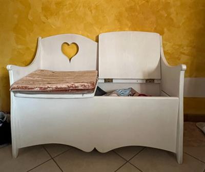 Apribile panchina con due posti fatta in legno - Foto 2