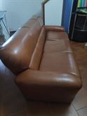 Divano + 2 Poltrone vintage pelle