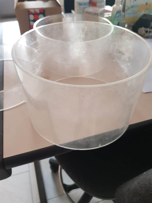 Alzate cilindriche per buffet/catering usate, tipo satinato usate - Foto 3