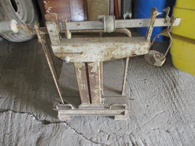 Bascula - Bilancia in ferro per pesare materiali