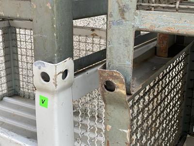 Contenitori metallici industriali in rete usati - Anteprima 6
