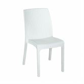 Sedia in polyrattan senza i braccioli