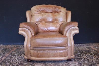 Poltrona inglese modello Chesterfield