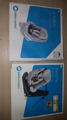 Seggiolino Auto Bébé Confort Axissfix Isofix Girevole, come nuovo - Foto 5