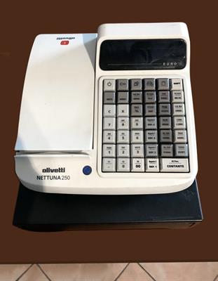 Registratore di cassa Olivetti mod. Nettuna 250