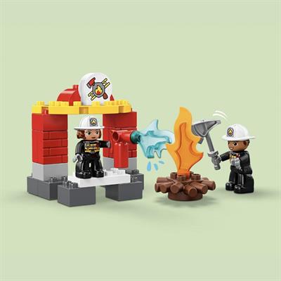 LEGO DUPLO CASERMA DEI POMPIERI AUTOPOMPA - Foto 6
