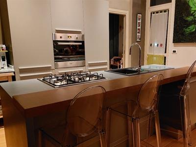 Cucina Cesar con isola come nuova