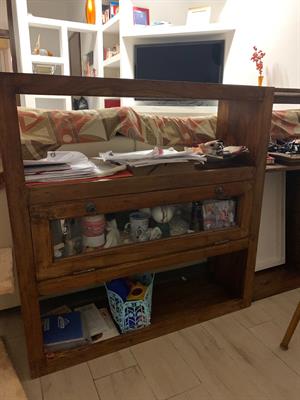 Complemento d’arredo in acacia,