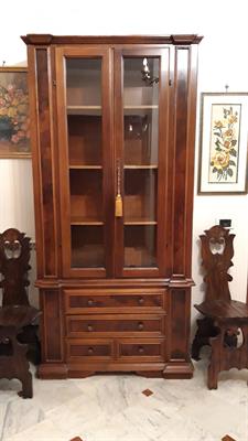 Vetrinetta libreria in legno