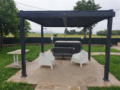 Gazebo Antraite Naterial