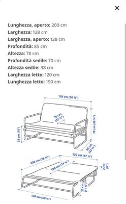 Divano Hammarn Ikea, in ottime condizioni - Foto 2