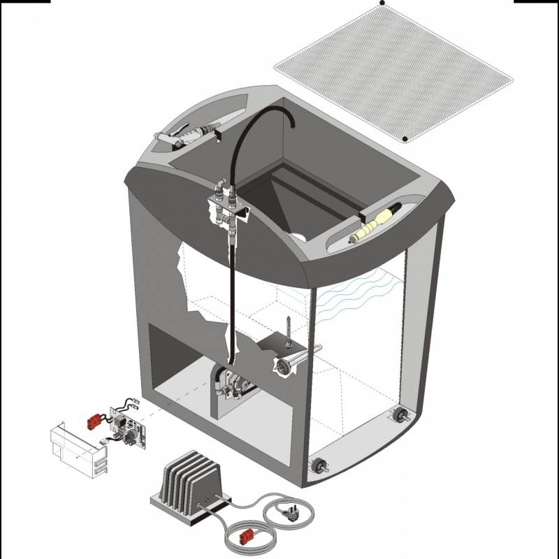 Vasca lavapezzi per officina - Foto 7
