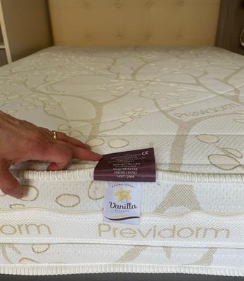 Materasso Previdorm in lattice 100%, come nuovo, in legno - Anteprima 1