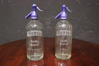 2 bottiglie inglesi Soda Britvic