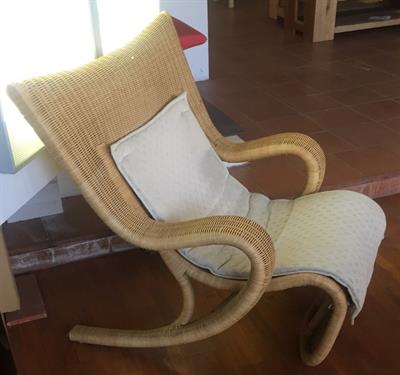 Poltrona di design in midollino - Foto 4