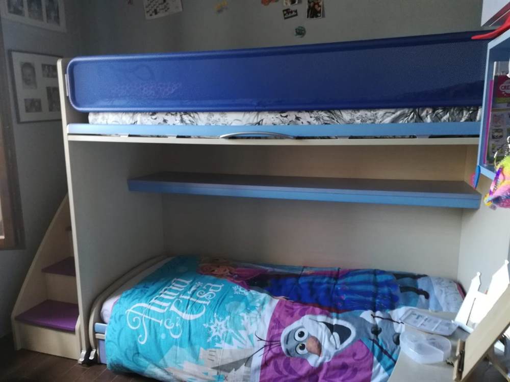 Letto a castello, mai usato, in legno