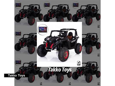 Auto macchina elettrica THUNDER NERO 2 posti