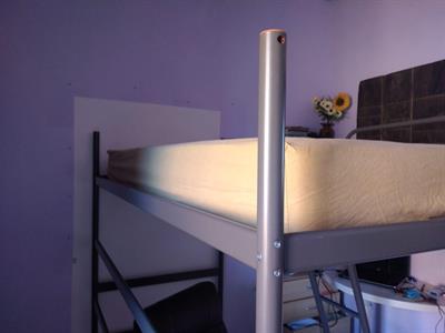 Letto singolo a soppalco IKEA