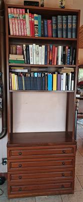 LIBRERIA CON 4 CASSETTONI